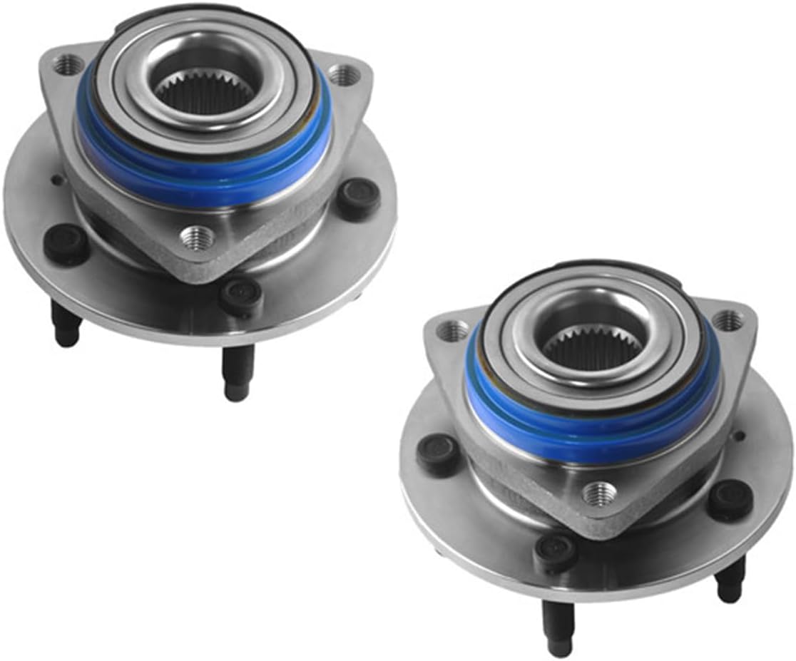 PM Auto Pair of 2 Front Wheel Hub Bearing Assembly Compatible with 2000-2008 Chevrolet Impala