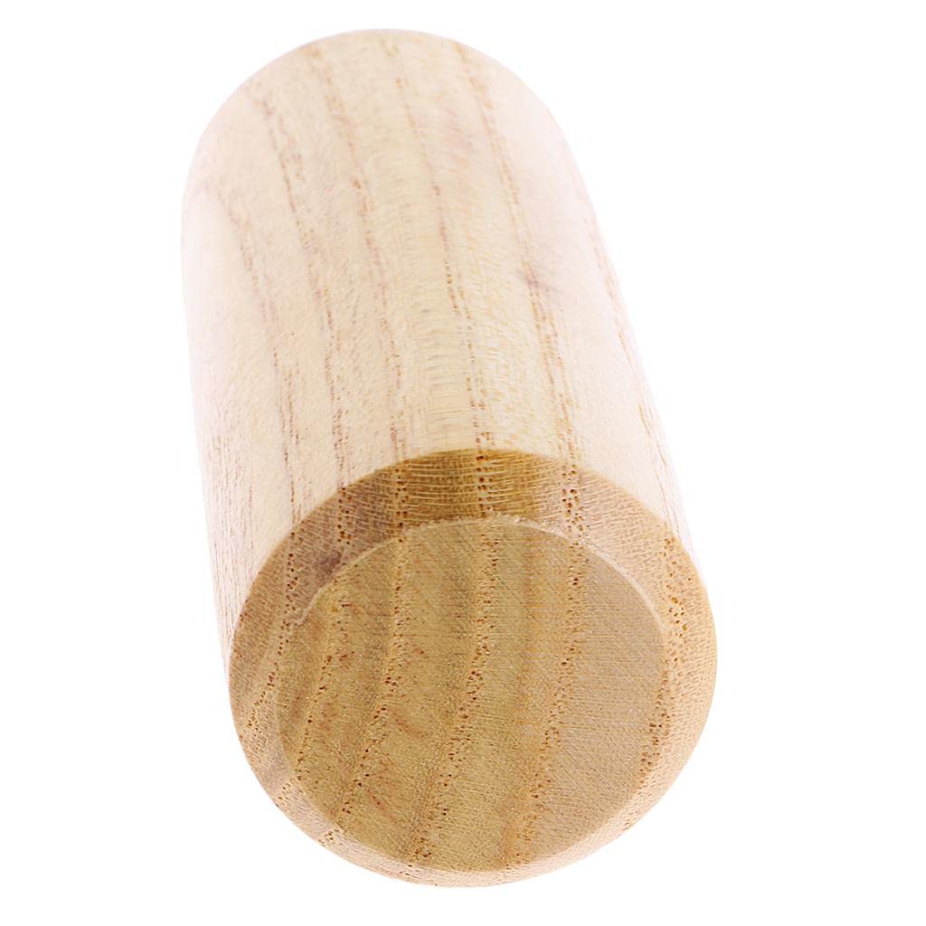 Garende Round Wooden Sand Maraca +Sand Egg Musical Instrument Percussions, WoodW