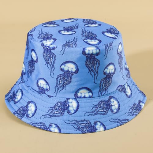 Image of Quanhaigou Bucket Hats Unisex Summer Travel Beach Fisherman Cap for Men Women Teens