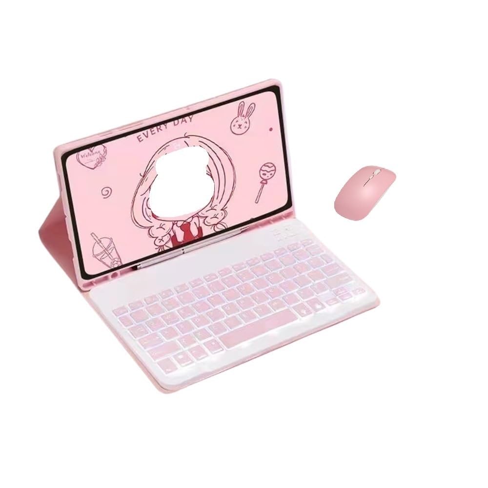 Étui en cuir haut de gamme iPad Pro 12.9 avec clavier rétroéclairé - 7