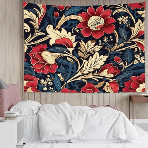Tapisserie murales fleur 3D pour cacher un mur et deco chambre - 5