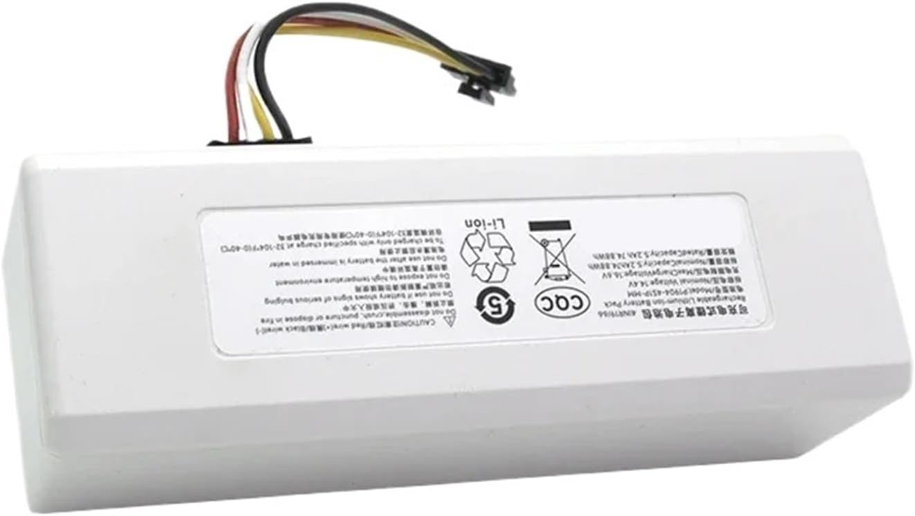 5800mAh Sweeping Mopping Robot Battery ，Compatible For Xiaomi，1C P1904-4S1P-MM Vacuum Cleaner Replacement