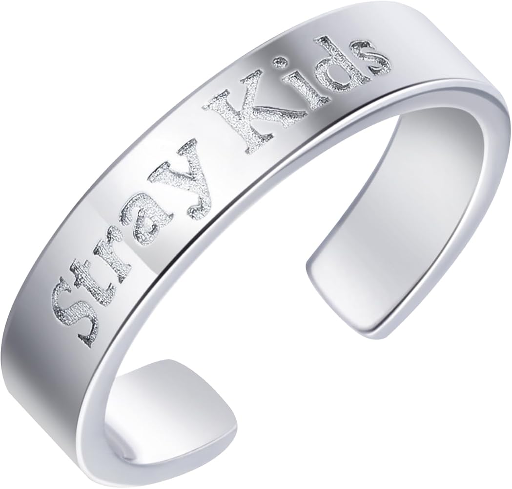 Amazon.com: X9H8N9 Skz Ring Stray Inspired Merch Jewelry Stay Fans
