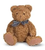 Melissa & Doug Little Chestnut Teddy Bear Stuffed Animal (9 inches tall)