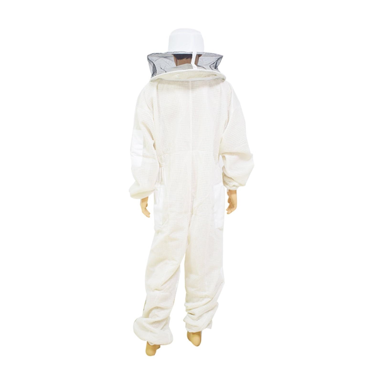 Costume d'apiculture, Vêtements d'apiculture respirants avec voile rond, vêtements de protection anti-abeilles professionnels(L)