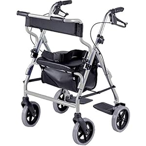 NRS Healthcare 2-in-1 Rollator und Stuhl