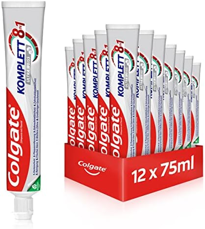 Colgate Full Ultra White Pasta do zębów, 12 x opakowanie (12 x 75 ml)