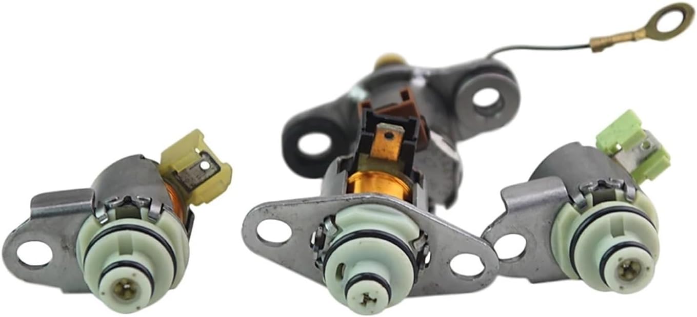 4pcs G6T46571 45663-02700 JF402E JF405E Automatic Transmission Solenoid Valve Set Compatible With Suzuki Compatible With Chevrolet