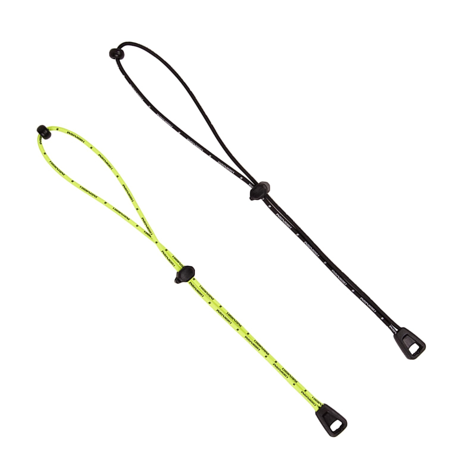 Whoasyst Multicolor 2Pcs Small Bungee Cord Elastic Rope Lanyard Cord Hiking Poles Holder Strap For Mountaineering Climbing Bungee Rope