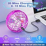 Flying Orb Ball 2025, Hover Ball Pro, Hand Controller Mini Drone, Toys for 6 7 8 9 10 11 12 Boys Girls Kids, RGB Magic Globe Boomerang Orbi Ball, Cool Stuff Birthday Gifts Christmas Stocking Fillers - Image 3