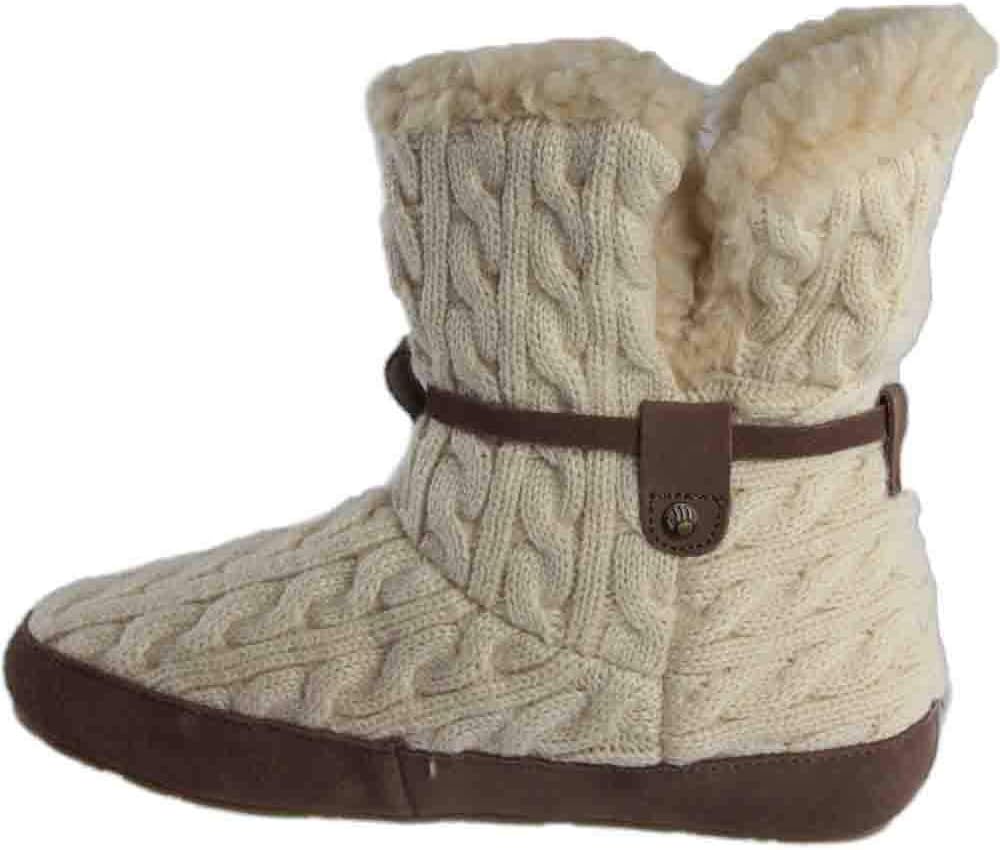 BEARPAW Women's Trista Shoe, Linen, 7 M US