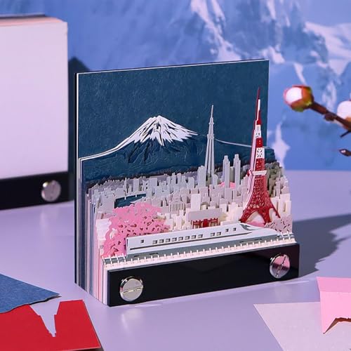 Calendrier 3D calendrier de l'Avent original sculpture papier cadeau - 3