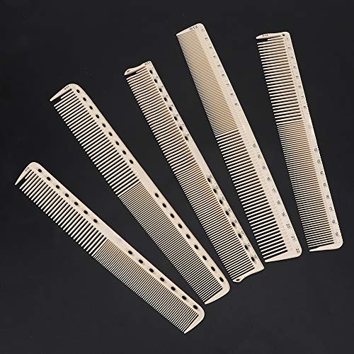 Peines de corte de cabello 10 pzas kit de fibra carbono miniatura 6