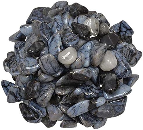 Miniatura 3 de Hypnotic Gems Materiales 3 libras de piedras pulidas de ojo de tigre rojo de África - Pequeñas - 0.75" a 1" - Rocas pulidas y piedras preciosas para