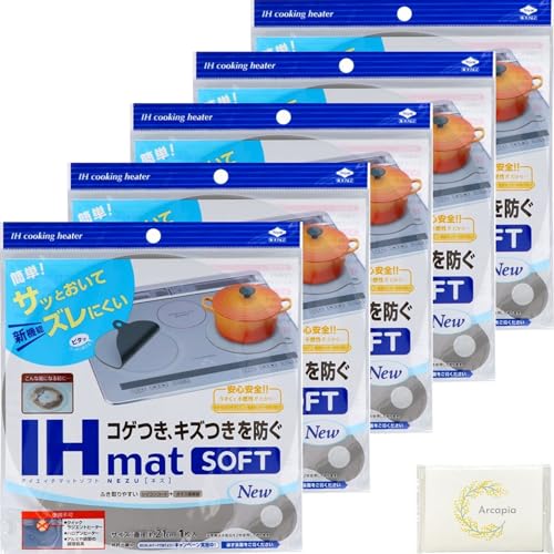 �y�Z�b�g�i�zVENT HOOD �R�Q�� �L�Y����h�� IH�}�b�g IH mat SOFT ���a��21 cm 1������ 5�_�Z�b�g �������̉���h�~�p�^�L�b�`�����|�΍��