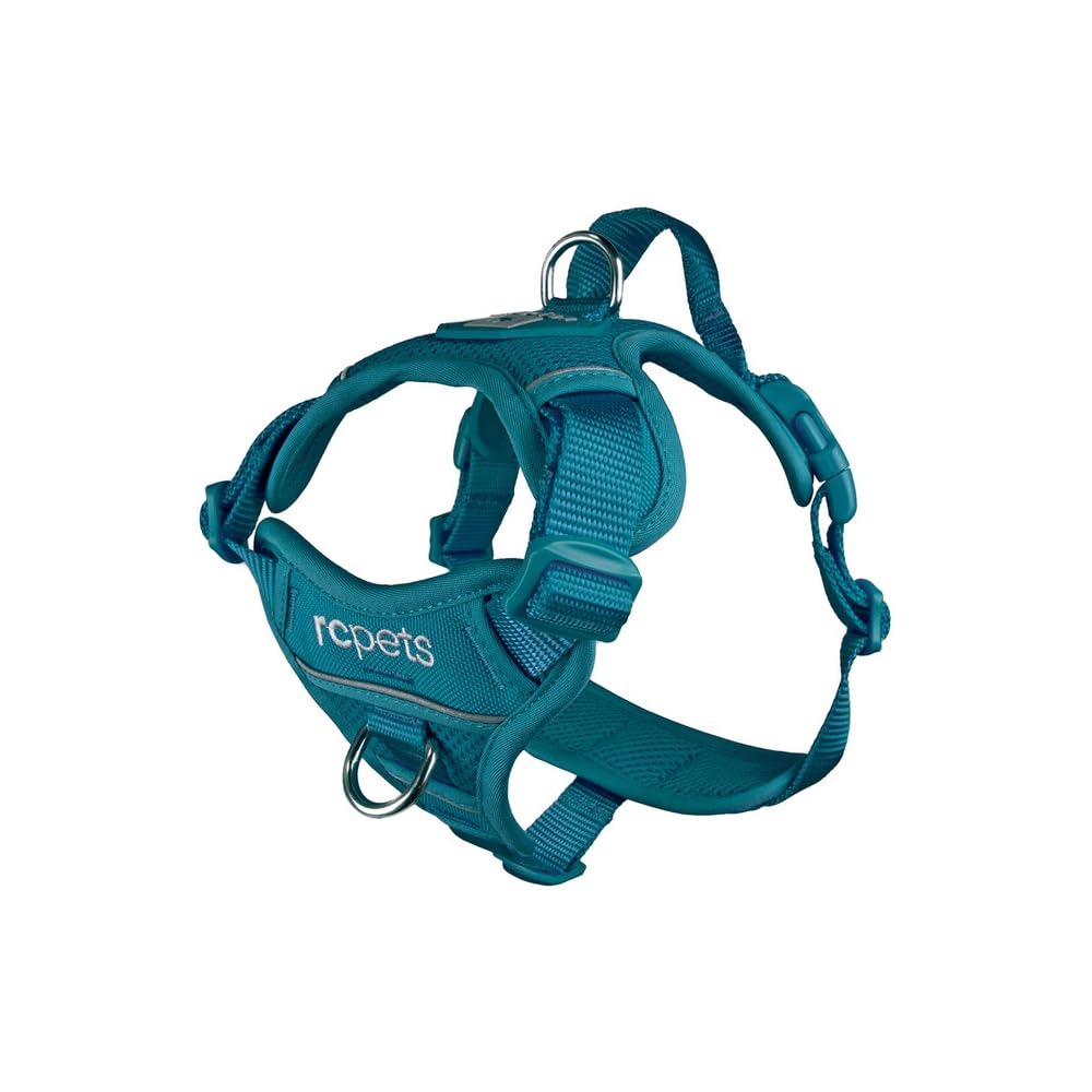 RC Pet Products Momentum Pettorina per cani, piccola, verde acqua scuro