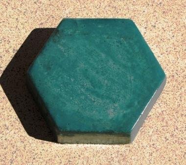 6 Hexagon Molds Make 9" X 9" X 2.5" Thick Driveway Or Patio Pavers #TOP3