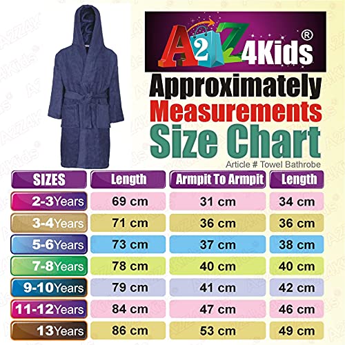 A2Z 4 Kids Bambini Ragazze Ragazzi Asciugamano