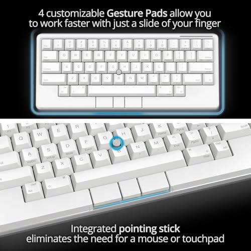 Image of HHKB - Happy Hacking Keyboard Studio (Wireless, Bluetooth, Wired, USB, Silent, Mac, Windows, Snow, Printed)
