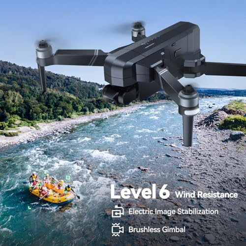 Ruko F11GIM2 Drones with Camera for Adults 4K, 64Mins Flight Time, Gimbal & EIS 4K Camera, 16404ft Digital video Transmission, GPS Auto-return Professional Quadcopter, Level 6 Wind Resistance - Image 6