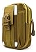 Bastex Universal Multipurpose Tactical Cover Smartphone Tan Holster EDC Security Pack Carry Case Pouch Belt Waist Bag Gadget Money Pocket for iPhone 6s Samsung Galaxy S7 Note5 LG G5 iPhone 7
