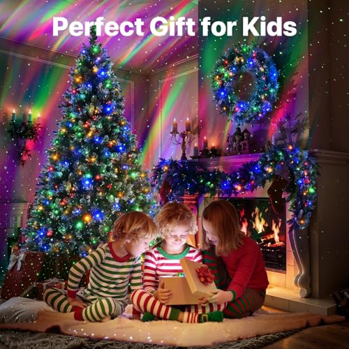 Rossetta Galaxy Projector, Star Projector LED Lights for Bedroom, White Noise Aurora Projector, Night Light for Kids Room, Adults Home Theater, Ceiling, Room Decor, Gift for Christmas, Birthday - Thumbnail 3