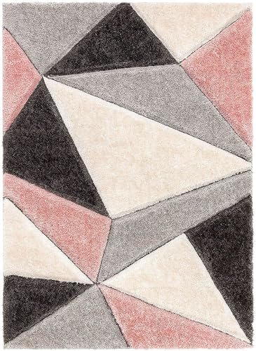 Image of Solid Fluffy Rugs and Carpet for Hall and Drawing Room 5x5 Square M-9