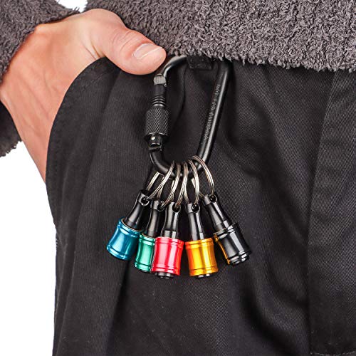 Okdeals 608959467747 6Pcs Hex Shank Aluminum Alloy Screwdriver Bits Holder Set thumb #4
