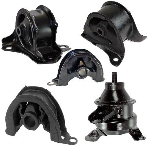 K0158 Compatible with Fits 1997-2001 HONDA CRV 2.0L ENGINE MOTOR & TRANSMISSION MOUNT SET for AUTO 5PCS : A6502, A6585, A6520, A6506, A6526