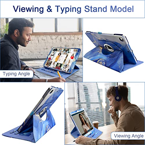 ZoneFoker Case for iPad 9th/8th/7th Generation, iPad 10.2 inch Case 2021/2020/2019, 360 Degree Rotating Stand - Image 4