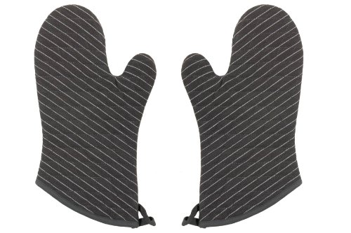 Now Designs Superior Oven Mitt, Pinstripe Granite, Set Of 2 #TOP14