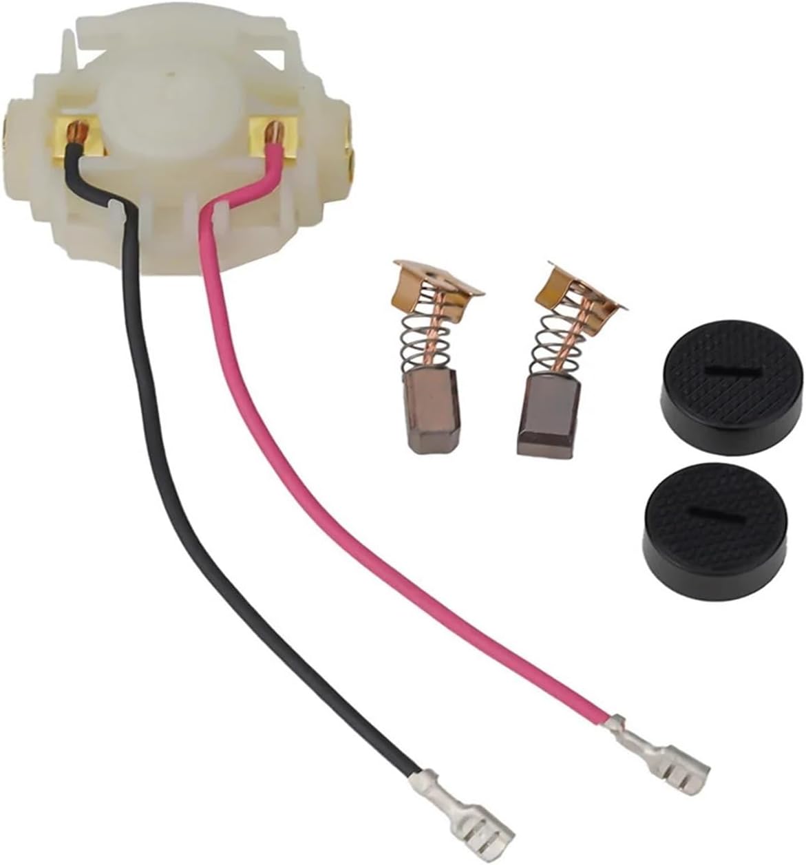 Brush Holder Cap Kit Carbon Brush BJS101 BJS160 BJS161 Plastic+Metal Power Tools Accessories Replacement BGA402 BGA450 BGA452