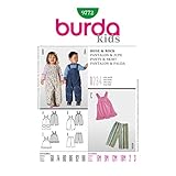 Schwierigkeitsgrad 2 (leicht) Burda Schnittmuster 9772 Rock und Hose Gr. 68-98