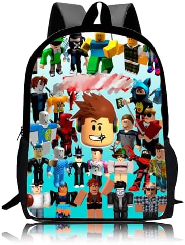 Robo Lox Backpack for Nursery, Cartoon Backpack for Girls and Boys from 4-12 Years, 36 cm x 24 cm x 11 cm, The Perfect Gift