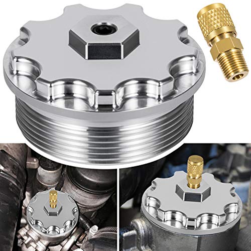 Bouchon filtre gazole Ford F250 F350 Powerstroke 6.0 avec port de pression