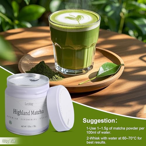 Polvo de té matcha ceremonial 30 g miniatura 6