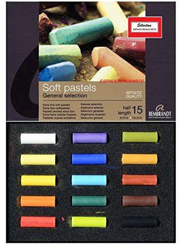Desconocido Set de pinturas Rembrandt 15 de media barra, pasteles suaves (france import) Cover