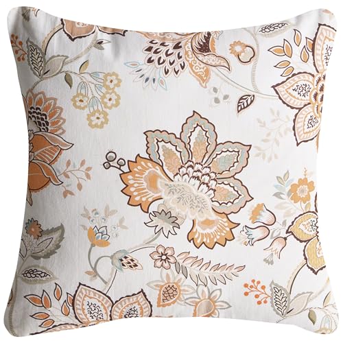 Set Di 3 Cuscini Decorativi In Tessuto Di Cotone Multicolore Con Motivo A Foglie Orientali 45/30 X 45/50 Cm Cuscino Decorativo - 4