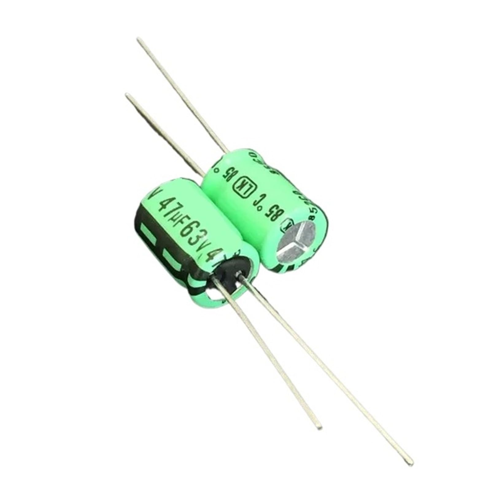 Condensateurs 47uF 63V LK en aluminium pour circuits imprimés
