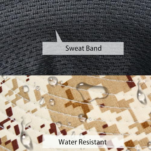 Image of Sun Hats for Men Women Fishing Hat UPF 50+ Breathable Wide Brim Summer UV Protection Hat
