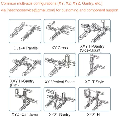Correa de tracción rápida para actuador de guía lineal de 700 mm en kit CNC 6