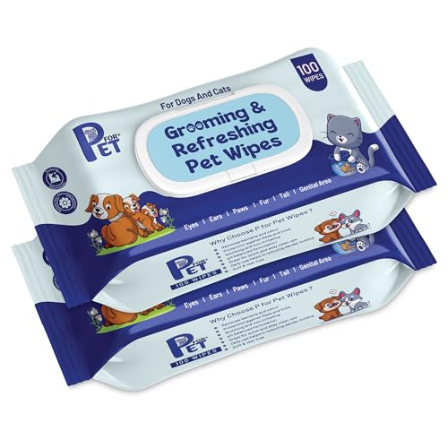 P for PET Grooming Wet Wipes 200 Count (Pack of 2) - Image 2