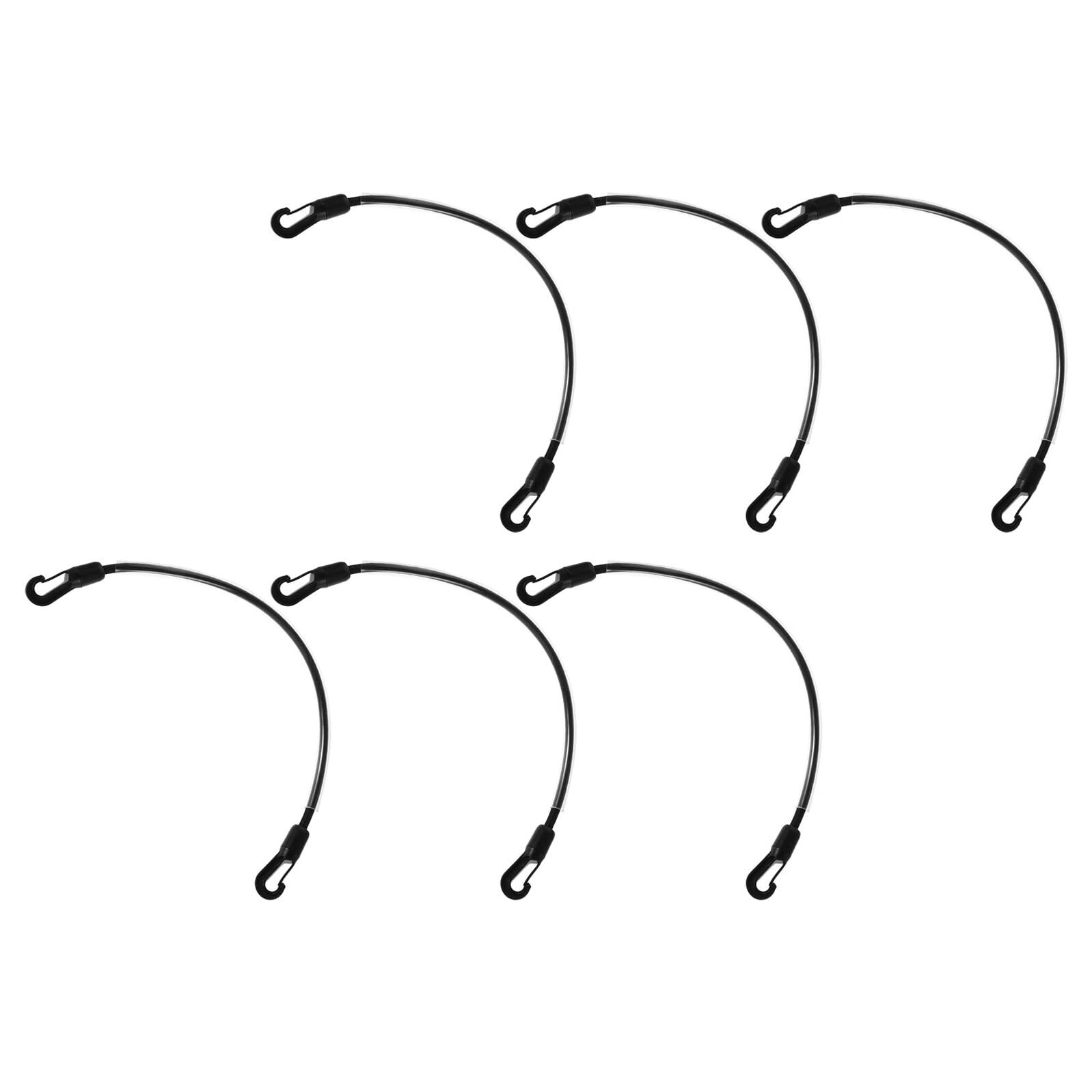 Correas elásticas para manta de caballo Abaodam de grosor reforzado de 8 mm