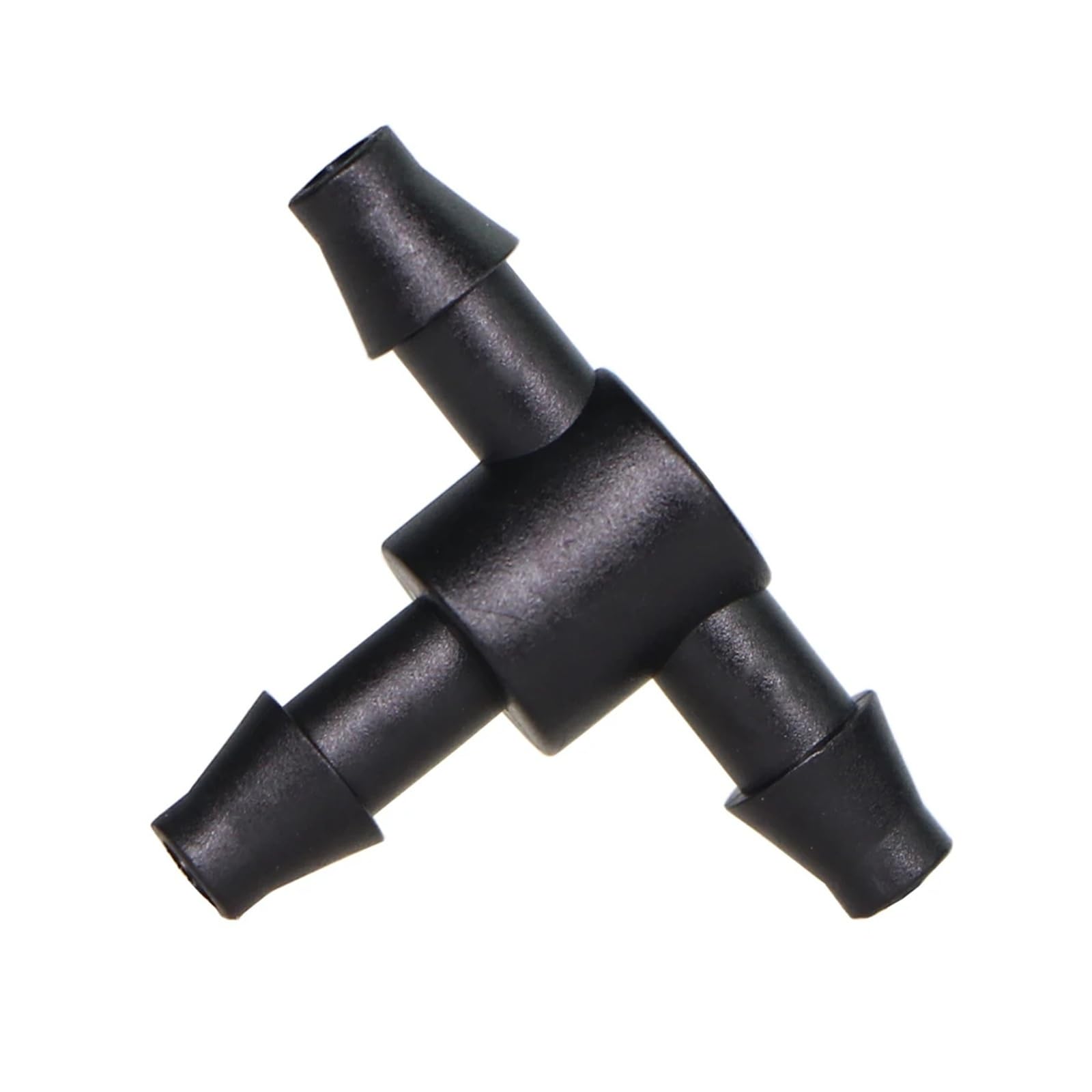 Conector de Manguera de riego por Goteo de Tres vías, Conector de púas, Apto for Sistemas de riego por aspersión, tuberías de 4 mm/7 mm.(500 PCS)