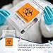 Teenyyou Biohazard Specimen Bags 6 x 9 Inch/ 15 x 25 cm Laboratory Sample Bag with Biohazard Logo Printing Top Sealable Suitable for Lab Test Facilities with External Document Bag(300 Pcs)