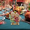 Amazon.com: Gingerbread Figurine | Gingerbread Couples Tabletop Decor ...