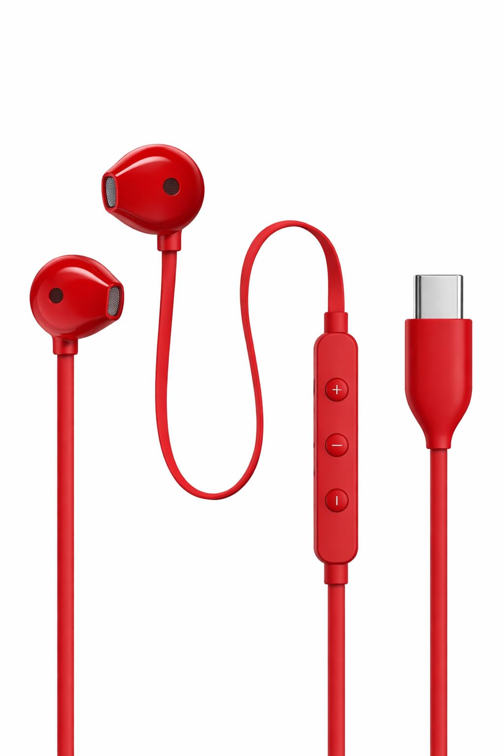 Tune 305 inEar Type C Wired Headphones, Hi-Res Audio with Digital-to-Analog Converter, 3-Button EQ Preset Remote with Microphone, Tangle-Free Flat Cable, Compatible with jbl Red.-image-29