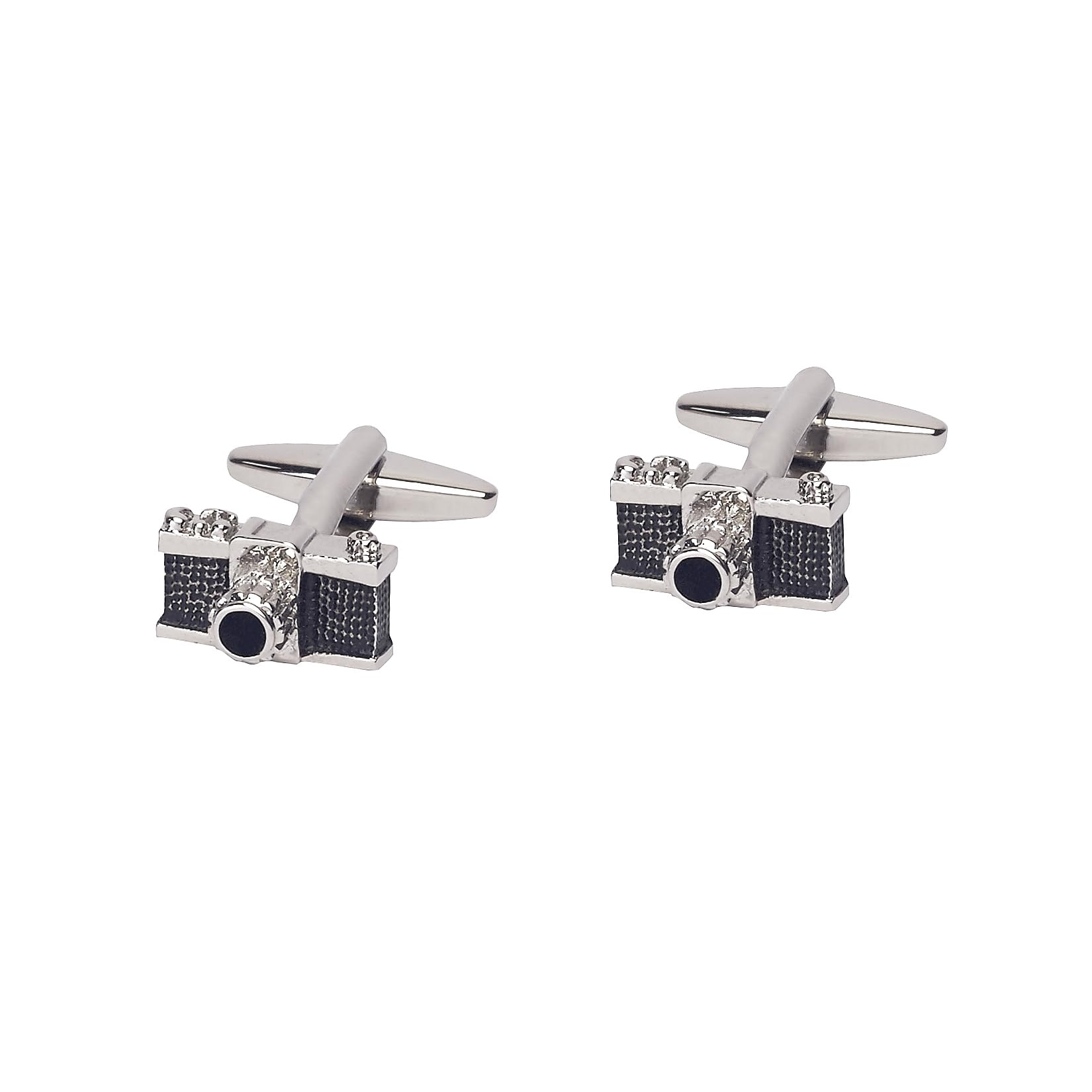 The Tie Hub Quirky Battery And Camera Cufflinks For Men