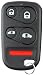 KeylessOption Keyless Entry Remote Control Car Key Fob Replacement for OUCG8D-440H-A