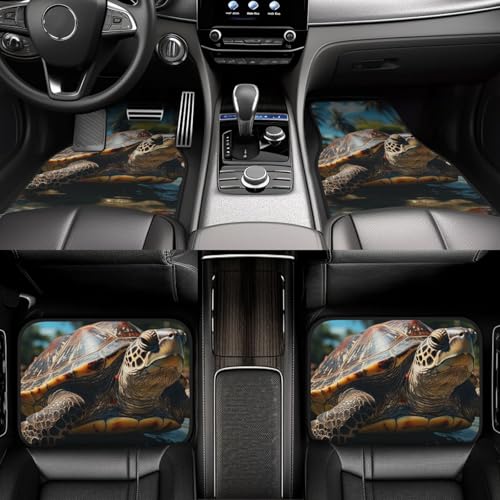 Tapis de sol de voiture universel lot complet toutes saisons imperméable pour SUV et camion